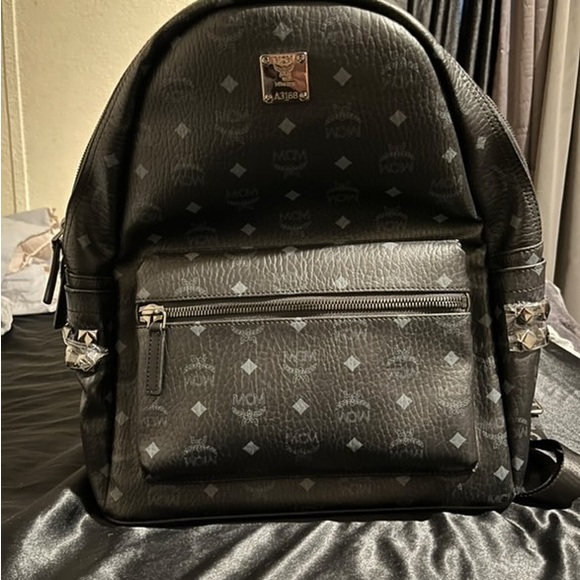 MCM Black Backpack for Men
